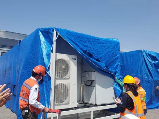 Hasta el miércoles llegará factura de la compra de hospitales móviles, dice Invest-H