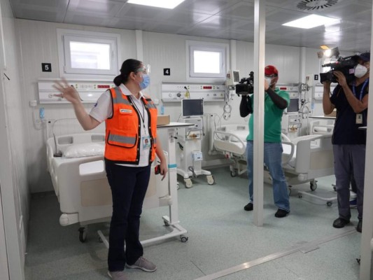 Invest-H: Hospital móvil de SPS comenzará a operar la próxima semana