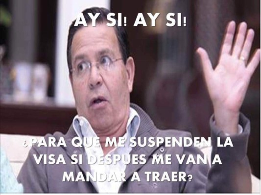 Dedican memes a Callejas tras noticia de extradición