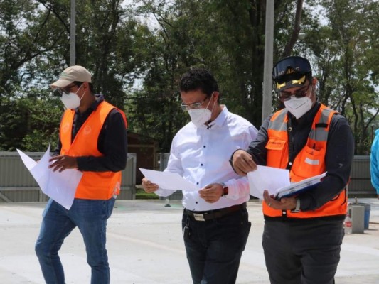 Ebal Díaz: 'Plantel para hospital móvil de San Pedro Sula está listo'