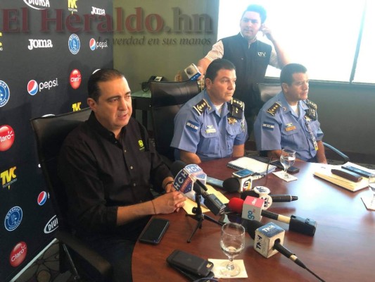 Autoridades garantizan seguridad el domingo en la final de ida Motagua vs Olimpia