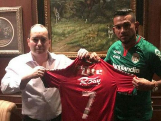 Carlos el Chino Discua fichó para Marathón