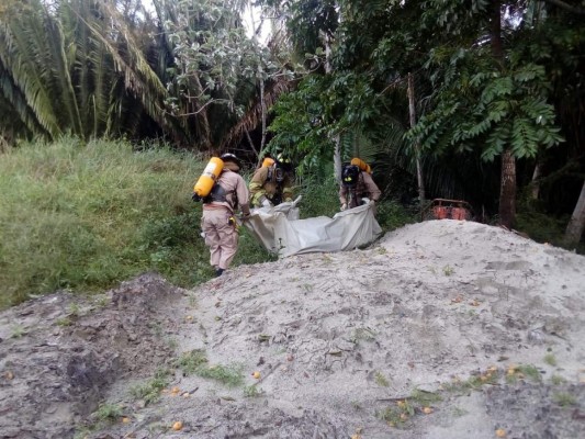 Encuentran cadáver en una hondonada en sector de Roatán