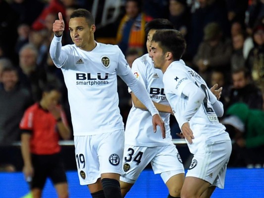 Rodrigo Moreno encamina remontada del Valencia sobre el Getafe en la Copa del Rey