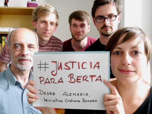 #JusticiaparaBerta, el hashtag para pedir una comisión internacional