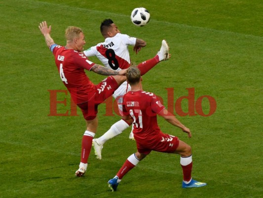 Así es el ambiente en el partido entre Perú vs Dinamarca en el Mundial Rusia 2018