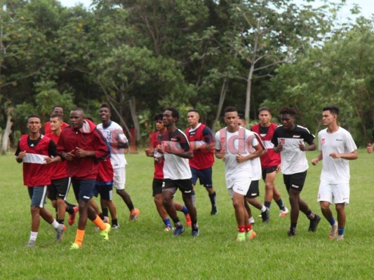 Vida de La Ceiba arrancó pretemporada para el torneo de Clausura con varias ausencias