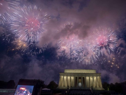 Las espectaculares fotos de la celebración de la independencia de Estados Unidos
