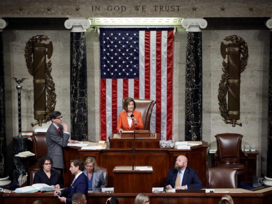 Representantes aprueban las reglas del proceso del juicio político contra Donald Trump