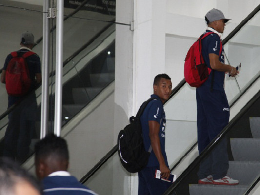 Selección de Honduras ya está en Panamá