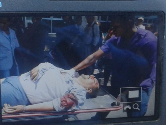 Dirigente del transporte de taxis habló durante 20 segundos con su victimario