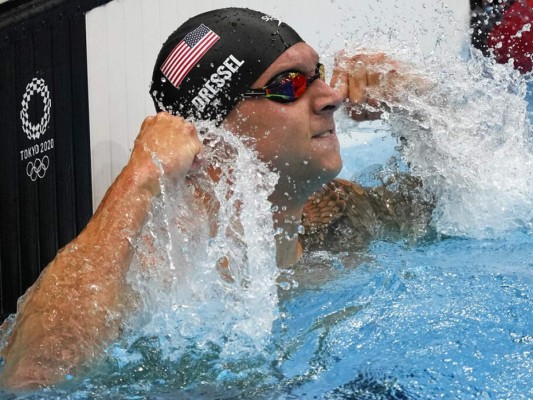 Dressel gana su 5to oro de Tokio y se une a exclusivo club&nbsp;&nbsp;