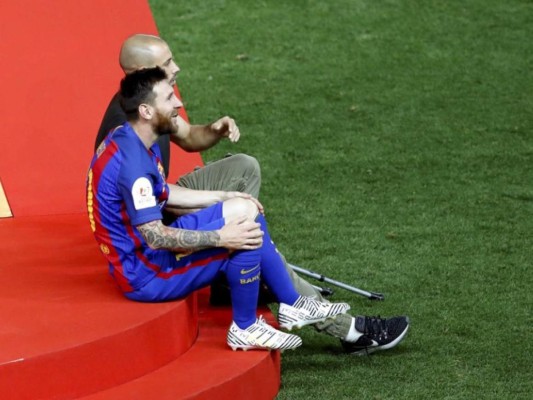 Seis semanas de baja para Javer Mascherano por una lesión de rodilla