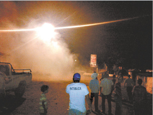 Sublevación en el occidente de Honduras