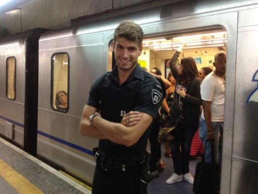 Guilherme Leão, el guardia de seguridad más codiciado por las brasileñas