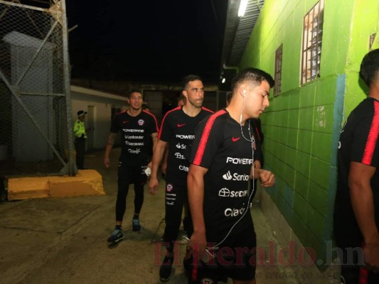 FOTOS: Chile entrena en el Morazán, en el regreso de Rueda a San Pedro Sula