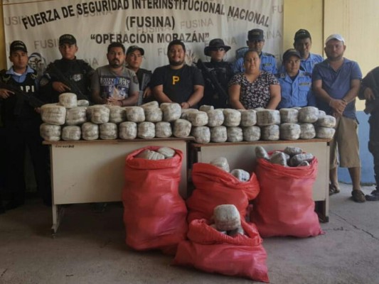Con 483 libras de marihuana cae la banda 'Los López'