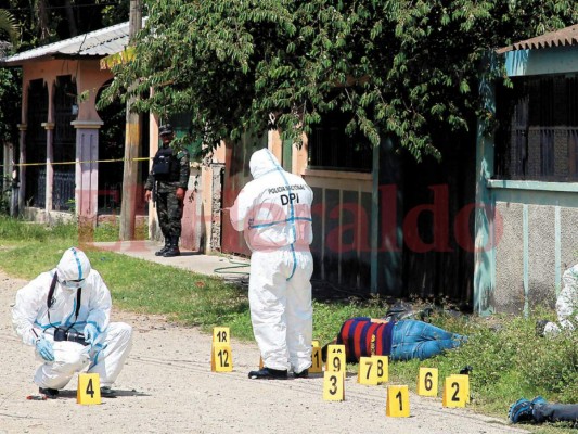 Miembros activos de la Fuerza Aérea eran hombres asesinados en la Rivera Hernández de San Pedro Sula