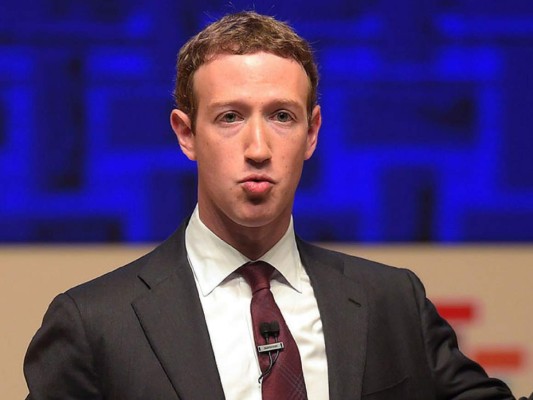 Mark Zuckerberg, fundador de Facebook. Foto AFP