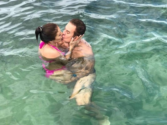 Las fotos que daban indicios del embarazo de Iroshka Elvir, ahora confirmado por Salvador Nasralla