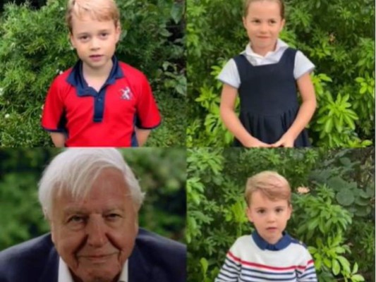 El video de los príncipes George, Charlotte y Louise que enterneció las redes