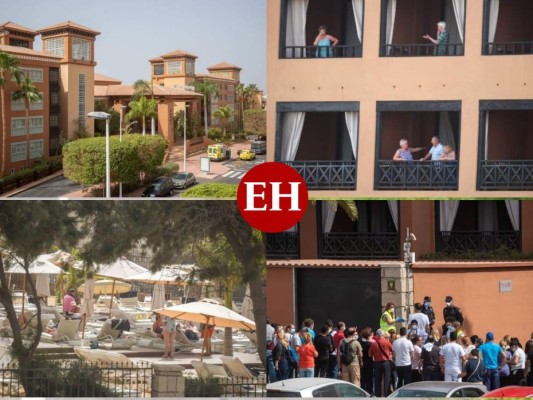FOTOS: El lujoso hotel de Tenerife en cuarentena por sospechas de coronavirus