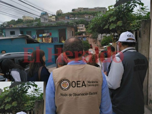 Observadores nacionales e internacionales dan veeduría de las elecciones generales en Honduras