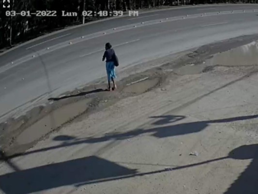 Mujer muere atropellada por un loco del volante en Taulabé, Comayagua