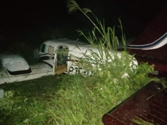 Aseguran narcoavioneta procedente de América del Sur en La Mosquitia