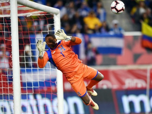 El partido amistoso entre Honduras y Ecuador en siete fotografías