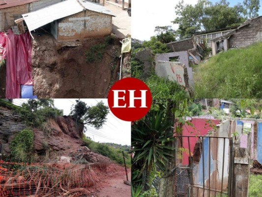 Las huellas de Eta e Iota en la capital de Honduras (FOTOS)