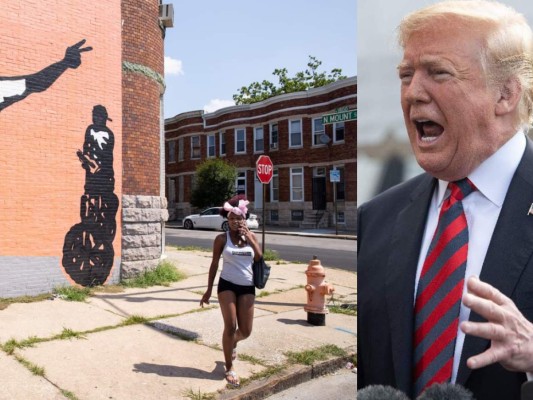 FOTOS: Así es Baltimore, la ciudad que según Trump, es 'peor que Honduras'