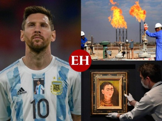 Desde las emisiones de CO2 a los goles de Messi y Ronaldo, pasando por subastas de arte contemporáneo y gigantescas evacuaciones aéreas. A continuación te traemos un resumen del año 2021 en diez récords. Fotos: AFP