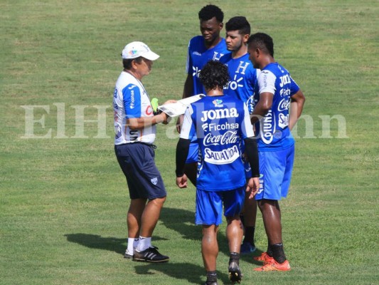 Selección de Honduras realizó su segundo entrenamiento pensando en la Copa Oro