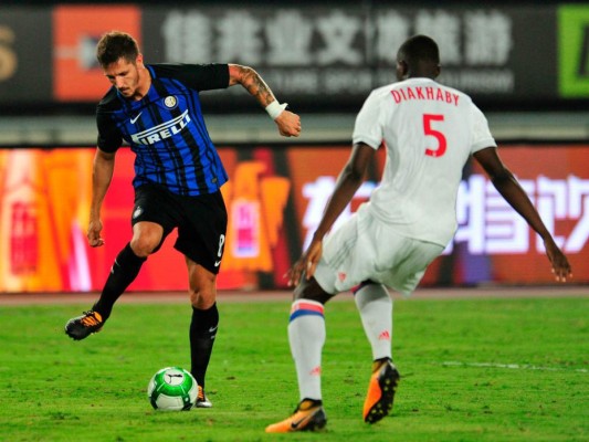 Inter de Milán derrota 1-0 a Lyon en un amistoso en China