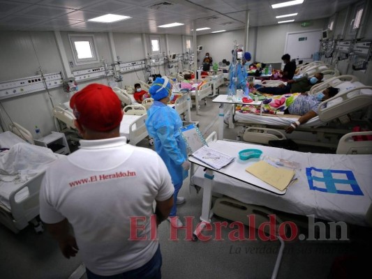 Millonaria estafa: Hervidero en vagones del hospital móvil de Choluteca