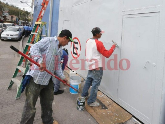 Realizan mantenimiento del estadio Nacional para juramentación del presidente Juan Orlando Hernández