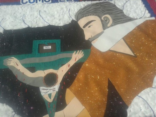 FOTOS: Alfombras con color y tradición en Tegucigalpa