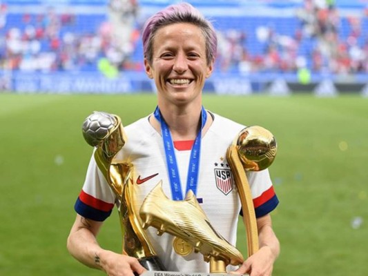 Megan Rapinoe, entre las nominadas para el premio FIFA The Best 2019