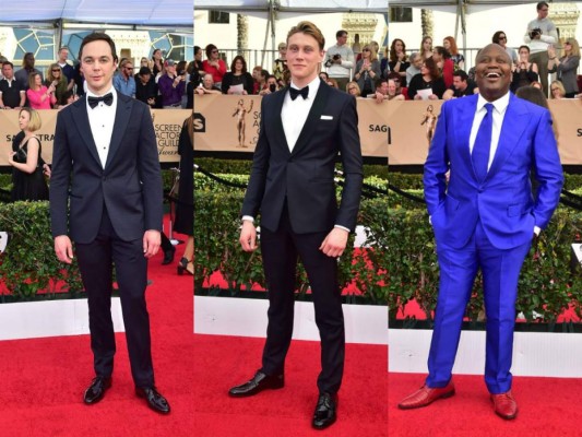 Los galanes de la alfombra roja de los premios SAG Awards 2017