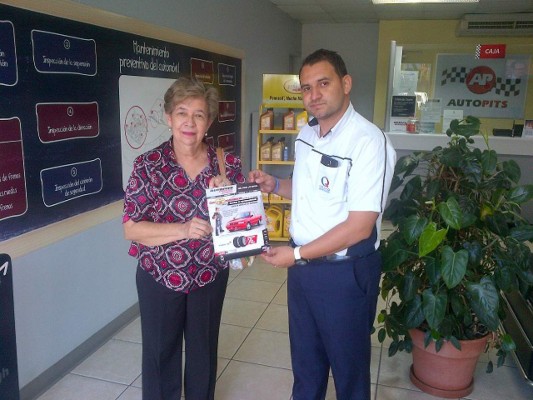 Autopits y Pennzoil premian a sus clientes