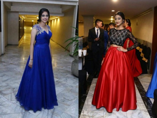 Así lucieron las señoritas Hillcrest School, para festejar el final de su promoción