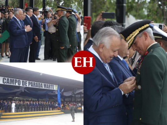 FOTOS: Así fue la ceremonia de ascensos de las Fuerzas Armadas