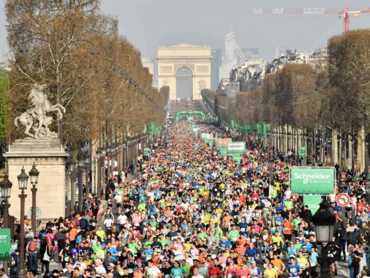 Hondureños realizan con éxito participación en Maratón de París