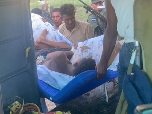 Trasladarán a la capital a misquitos heridos en enfrentamiento con militares