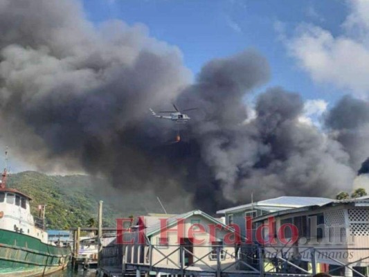 La UNAH brindó ayuda psicológica a afectados por el incendio de Guanaja