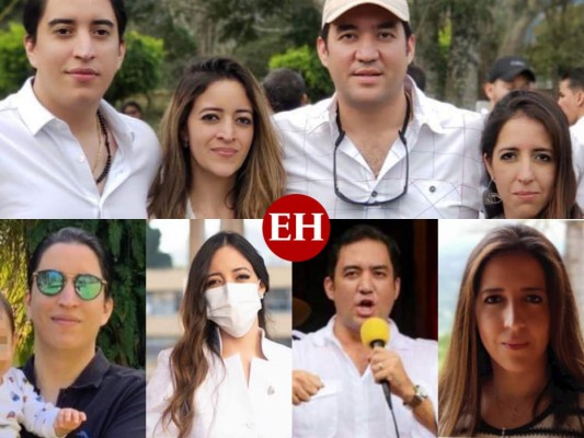 Todos conocen a los hijos de la presidenta de Honduras, Xiomara Castro de Zelaya, sin embargo muy pocos saben a qué se dedican y que han hecho durante los últimos años.Conoce a profundidad a los integrantes del clan Zelaya Castro y sus profesiones. Fotos: Cortesía redes sociales.