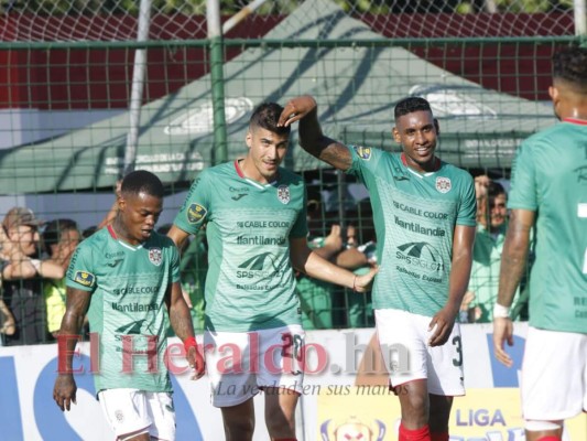 Marathón vence 5 a 2 a Platense en el Yankel Rosenthal y le pisa los tobillos a Motagua