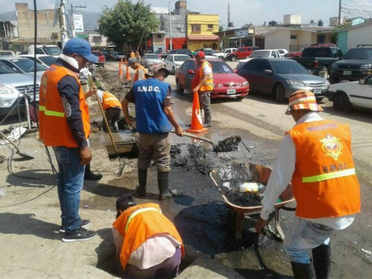 Avanzan trabajos de limpieza en la colonia Arturo Quezada de Comayagüela&nbsp;&nbsp;