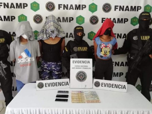 Capturan en la capital a tres menores que serían integrantes de la pandilla 18